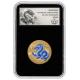 Ruanda - 100 RWF Blue Dragon Porzellan Style 2026 - 1/12 Oz Gold Reverse Proof Color (nur 88 Stück!!!)