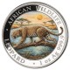 Somalia - African Wildlife Leopard 2026 - 1 Oz Silber Color