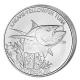 Tokelau - 5 NZD Territory (1.) Gelbflossen Thunfisch 2014 - 1 Oz Silber