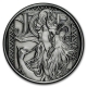 USA - Alfons Mucha Kollektion JOB - 1 Oz Silber Antik ...