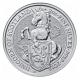 Großbritannien - 5 GBP Queens Beasts Unicorn Einhorn 2018 - 2 Oz Silber