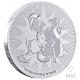 Niue - 2 NZD Disney Scrooge McDuck / Dagobert Duck 2018 - 1 Oz Silber