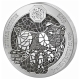 Ruanda - 50 RWF Lunar Serie Schwein 2019 - 1 Oz Silber