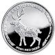 Tschad - 500 Francs Celtic Animals Hirsch 2019 - 1 Oz Silber