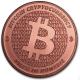 USA - Bitcoin - 1 Oz Kupfer