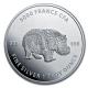 Tschad - 5000 Francs Mandala Hippo 2020 - 1 Oz Silber