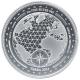 Tokelau - 5 NZD Terra / Erde 2021 - 1 Oz Silber