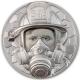Cook Island - 250 CID Firefighter - Real Heroes 2020 - 1 Oz Platin
