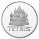 Niue - 2 NZD Tetris(TM) St. Basils Cathedral 2021 - 1 Oz Silber BU