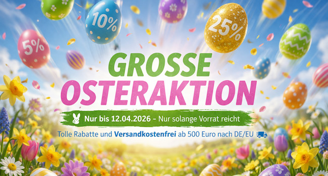 Grosse Osteraktion mit Sonderpreisen