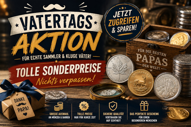 Grosse Vatertagsaktion mit Sonderpreisen