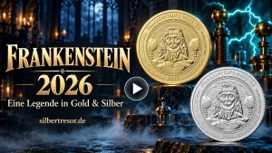 The Royal Mint Gothic Serie: Frankenstein